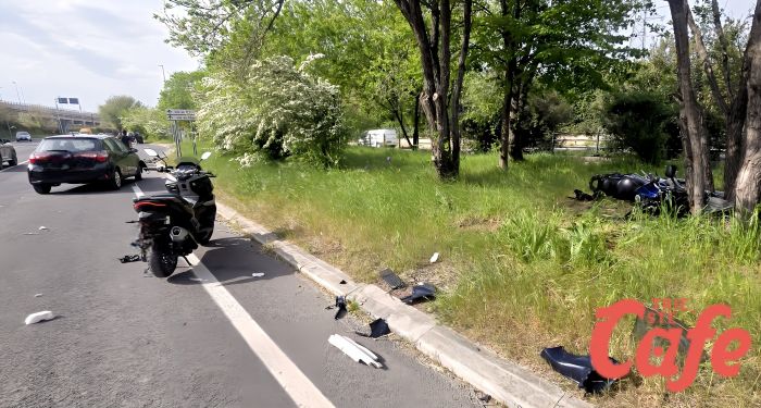 Incidente a Mattonaia, scontro tra auto moto e scooter: centauro ferito