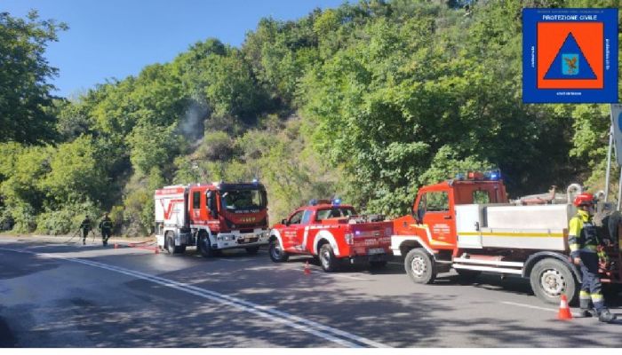 Incendio a Trieste in località Raute: intervento rapido, attivate le squadre di emergenza