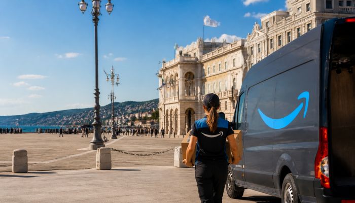 Trieste, consegna Amazon e polemica: “Lascia il pacco giù, ma io ho due bambini”