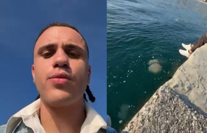 Samurai Jay si gode Trieste prima del live: relax al mare e stories social tra sole e meduse