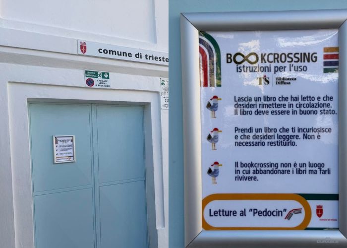 Libri vista mare al Pedocin: arriva il book crossing tra lettura e spiaggia a Trieste