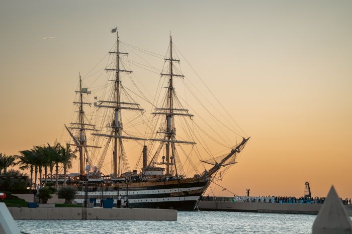 Barcolana Special Edition: Amerigo Vespucci a Trieste nella prima tappa del leg mediterraneo del  tour mondiale 
