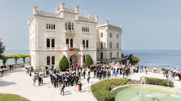 Trieste celebra il 163° anniversario della Polizia Locale al Castello di Miramare
