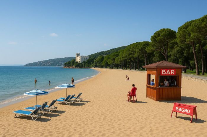 Addio sassi, benvenuta sabbia: il sogno triestino di trasformare Barcola in una nuova Copacabana