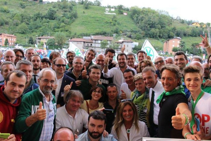Lega: oltre 700 leghisti del FVG a Pontida