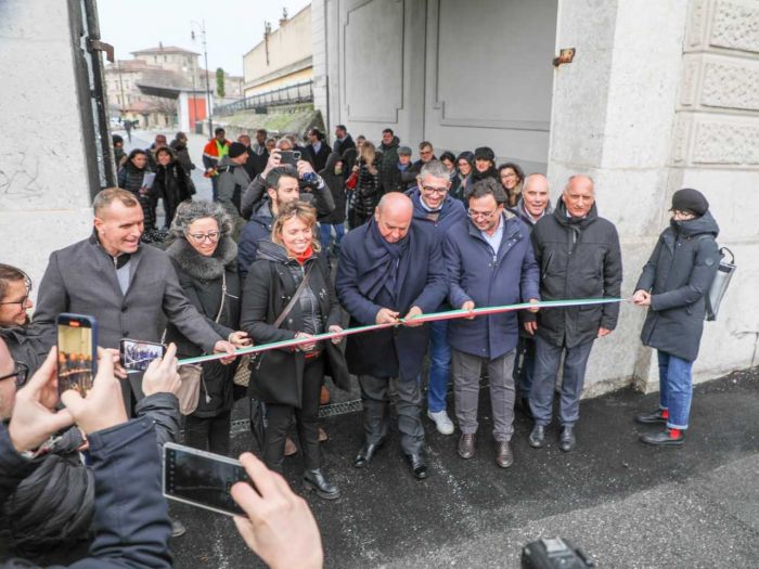 Porto Vecchio, finalmente operativa la nuova bretella: folla all'inaugurazione (VIDEO-SERVIZIO)