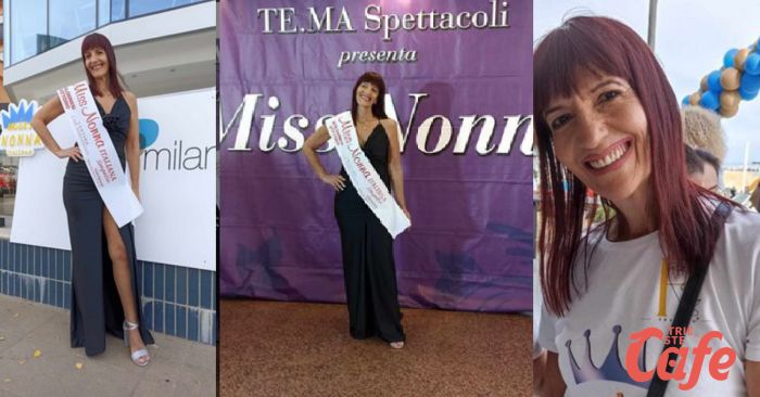 Miss Nonna Italiana 2023, la muggesana Sabrina Chermaz trionfa e viene eletta Miss Nonna Simpatia 2023