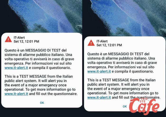 Messaggio di prova IT-alert è arrivato!! Entusiasmo e curiosità dei triestini!! E c'è chi ha avuto il BIS (e il TRIS!!)