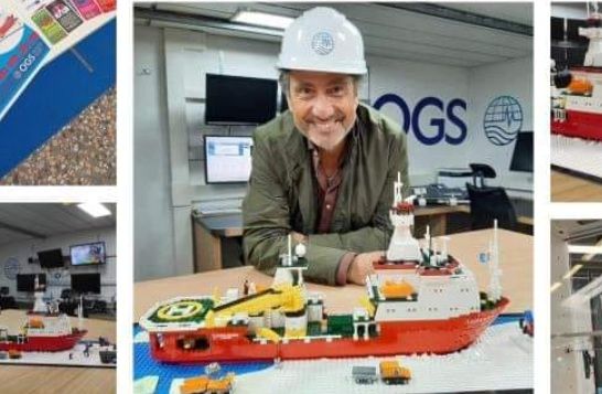 La rompighiaccio Laura Bassi in versione lego, un contest per realizzare il progetto-sogno di un triestino