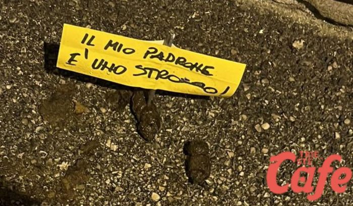 Deiezioni canine in piazza Vico, un triestino si fa 'giustizia' da solo 