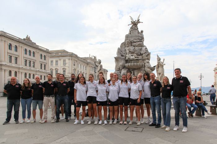 Presentata la squadra di basket femminile di A2 del Futurosa #Forna Basket Trieste e illustrato il calendario della stagione 