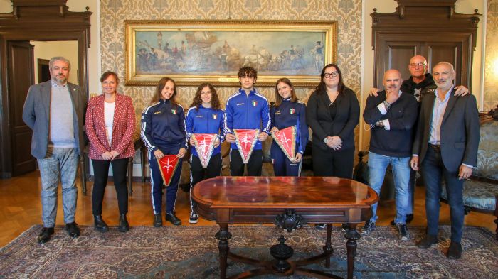 Il Sindaco ha incontrato 4 giovani triestini campioni di Judo che vestiranno la maglia azzurra 
