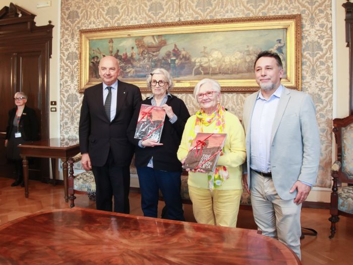 Il Sindaco Dipiazza ha incontrato le sorelle Andra e Tatiana Bucci, testimoni di Shoah ed Esodo