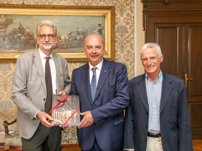 Il Sindaco roberto dipiazza ha ricevuto il Console Generale di Francia François Bonet 