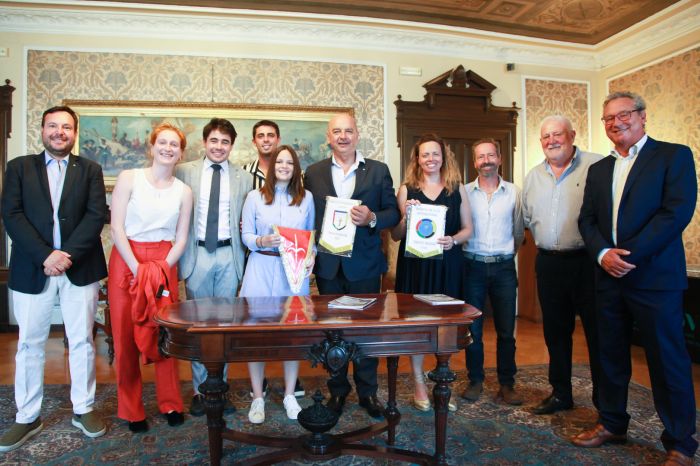 Ricevuto in Salotto Azzurro il nuovo “Panathlon Club Trieste Muggia Junior”