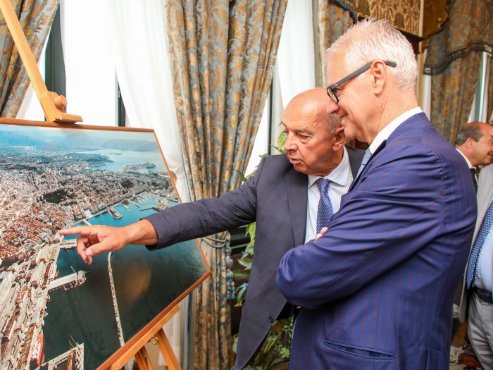 Visita in Municipio del Ministro della funzione pubblica Paolo Zangrillo (FOTO)