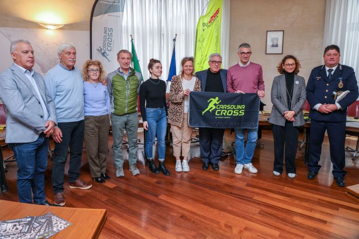 Presentata la gara nazionale di corsa campestre “Carsolina Cross” : domenica 24 a Prosecco