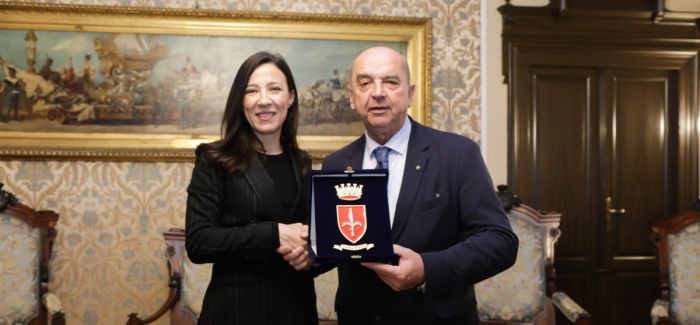 Oggi l’Ambasciatore di Serbia in Italia Mira Jeremić ricevuta dal Sindaco Roberto Dipiazza 