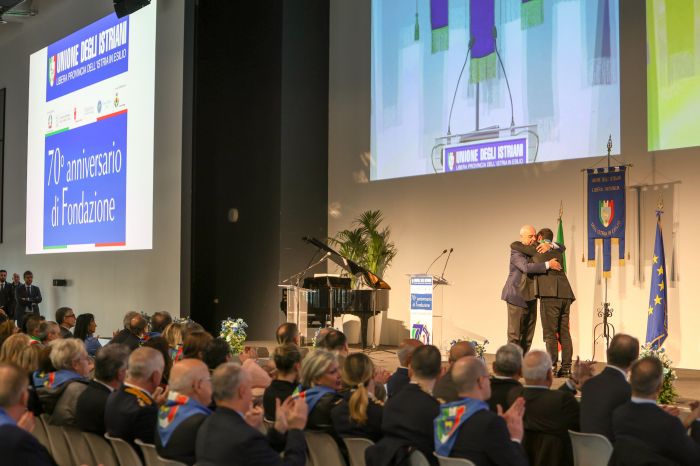 Il Sindaco Roberto Dipiazza al 70° anniversario di fondazione dell'Unione degli Istriani