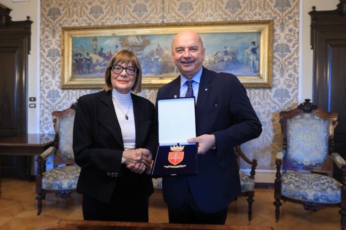 Il Sindaco Dipiazza ha ricevuto la Governatrice della Vojvodina Maja Goikovic