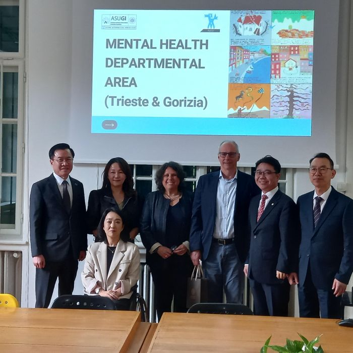 Visita della Delegazione del Parlamento della Corea del Sud ai Servizi di Salute Mentale di ASUGI