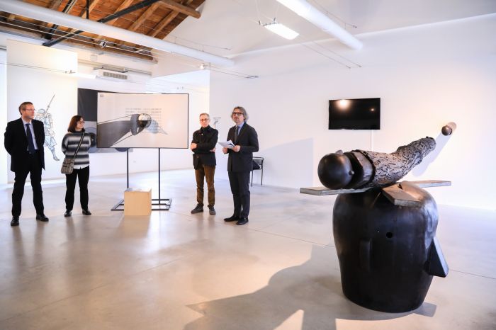 Inaugurata al museo Henriquez la diffusa mostra "Attraversamenti" dell'artista Gianni Turin 