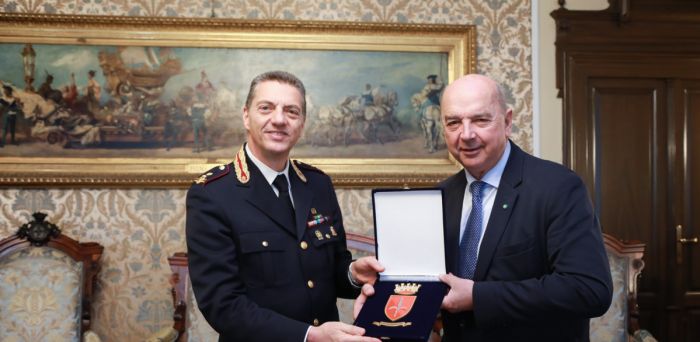 Sindaco ha incontrato il nuovo comandante del compartimento polizia stradale FVG