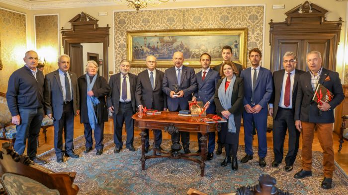 Il Sindaco ha ricevuto una delegazione della Provincia ellenica dell'Elide a Trieste per Olio Capitale 