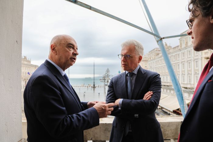 Il Sindaco Roberto Dipiazza ha ricevuto l'Ambasciatore di Germania Hans-Dieter Lucas