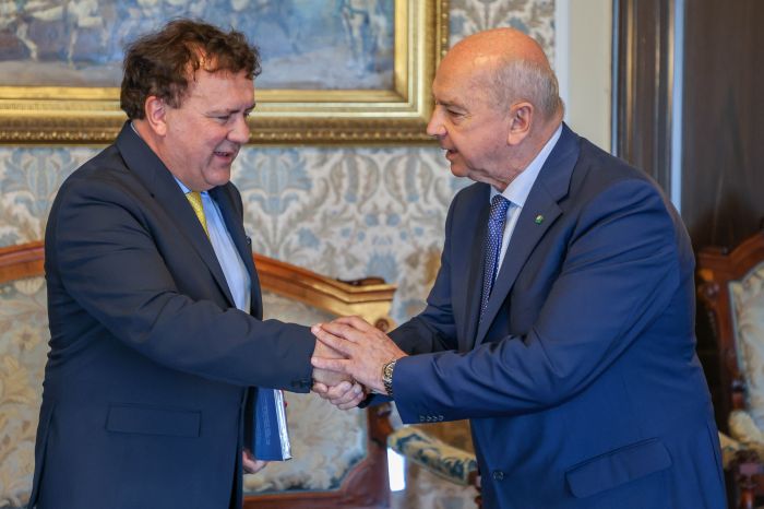  Il Sindaco Dipiazza incontra Jan Nast: un ponte musicale tra Trieste e Vienna
