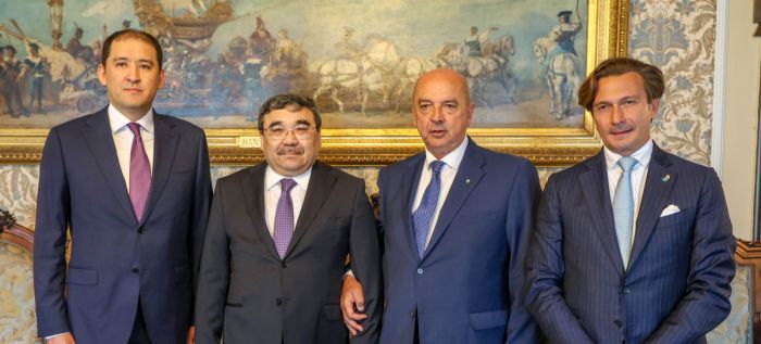 Trieste accoglie l’ambasciatore del Kazakhstan: incontro tra Sembayev e il sindaco Dipiazza in Municipio
