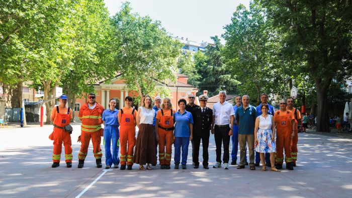 I volontari della protezione civile nei ricreatori comunali: presentato il progetto educativo per l’estate triestina