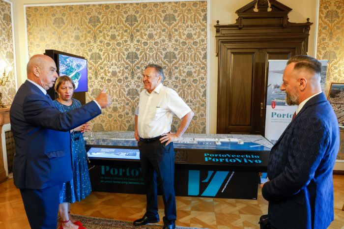 Incontro tra i sindaci di Trieste e Lubiana: Dipiazza accoglie Janković e presenta il progetto Porto Vivo