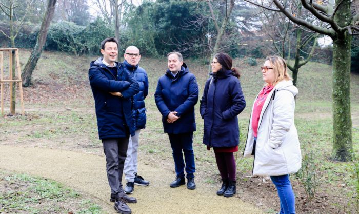 Completata la riqualificazione delle aree verdi lungo via Curiel e via Forti a Borgo San Sergio