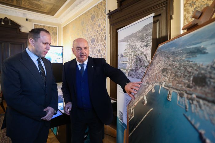 Dipiazza riceve il Console Generale della Repubblica di Serbia Nemanja Sekicki