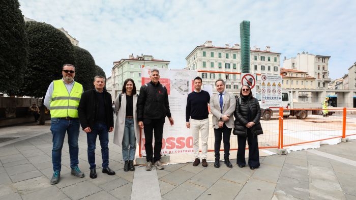 Partiti i lavori di riqualificazione di Piazza Goldoni