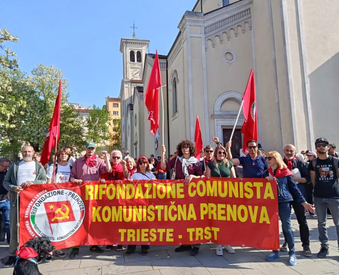 Trieste, Rifondazione Comunista: “straordinaria partecipazione al corteo del 25 aprile”