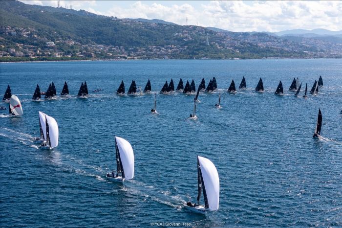 Melges 24: la grande vela europea torna a Trieste con lo Yacht Club Adriaco