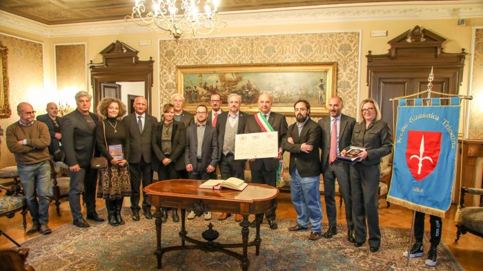 Conferita la Civica Benemerenza alla Società Ginnastica Triestina 