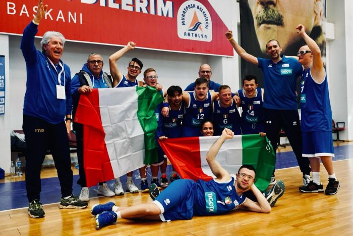 Italbasket Sindrome Down campione mondo!