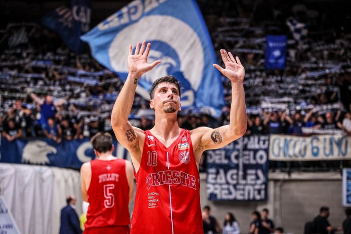 Michele Ruzzier confermato nel roster della Pallacanestro Trieste