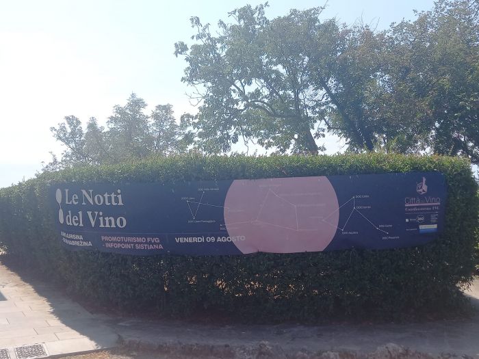  Venerdì a Sistiana per LE NOTTI DEL VINO,  nuovo format di eventi estivi delle Città del Vino Fvg
