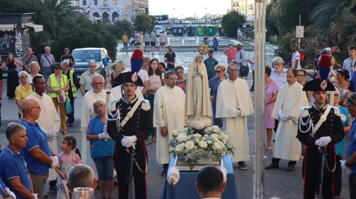 Grande successo per la Processione della Madonna di Fatima a Trieste