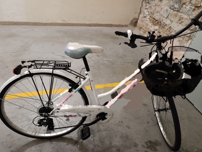 Vandalismo a Roiano, bici danneggiata e abbandonata. Sfogo di una lettrice: "Fate schifo!"