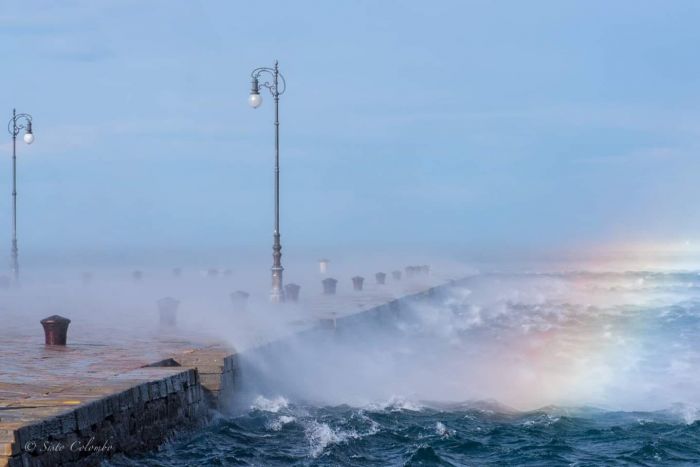 Il meteo dell'amatissima Vigilia di Natale, bora forte oltre i 120 km/h, pioggia e tanto freddo 