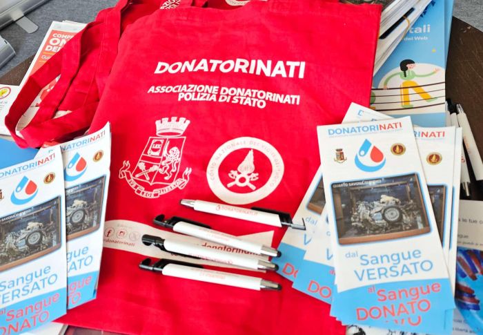 Polizia protagonista nella Giornata Mondiale del Donatore di Sangue: oltre 40 donazioni al Maggiore 