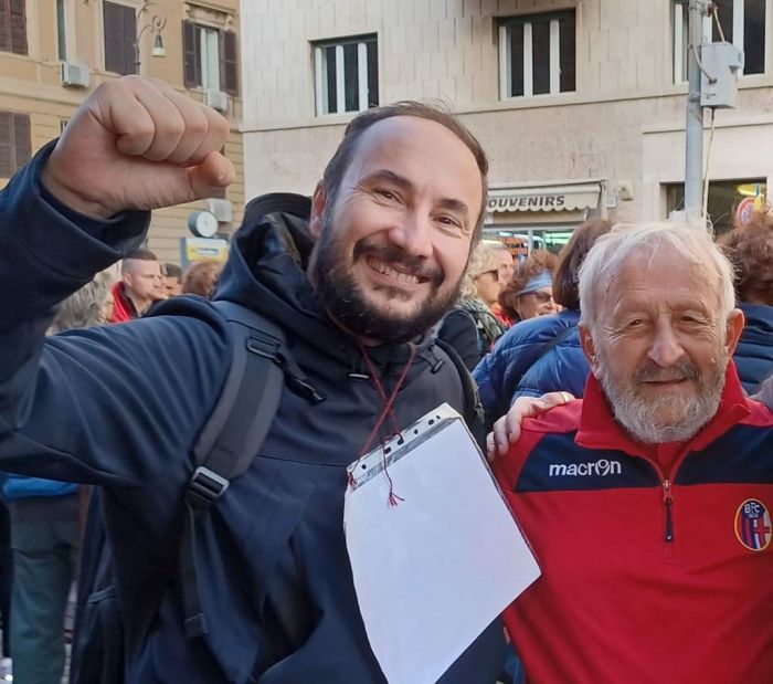 Il segretario di Rifondazione Comunista Maurizio Acerbo a Trieste per il Primo Maggio