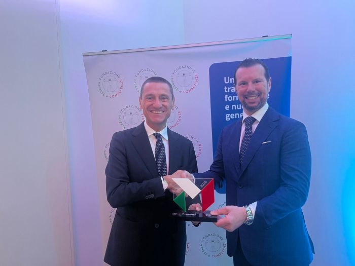 M-CUBE porta il Friuli Venezia Giulia sul podio del Made in Italy: premiato il fondatore Manlio Romanelli