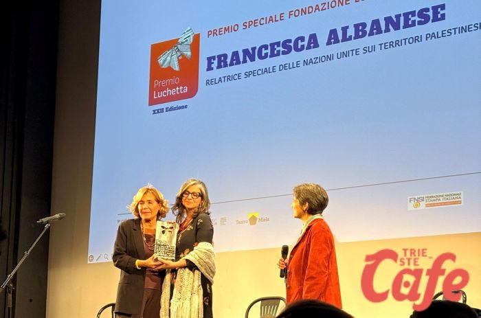 Premio Luchetta, i giornalisti Figec-Cisal chiedono la revoca del riconoscimento a Francesca Albanese