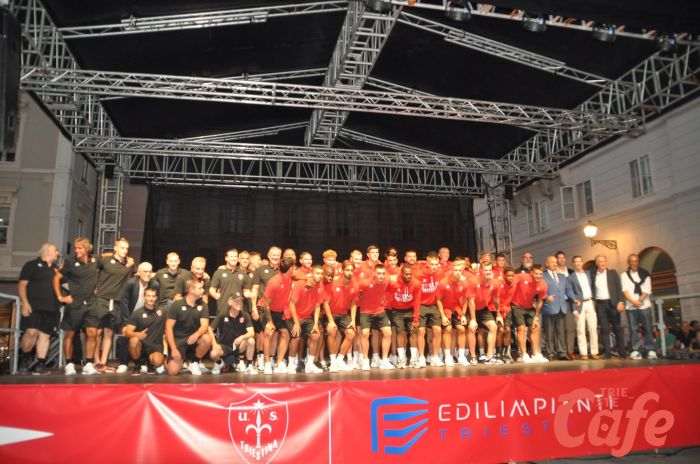 Presentazione Triestina, entusiasmo alle stelle (FOTO)